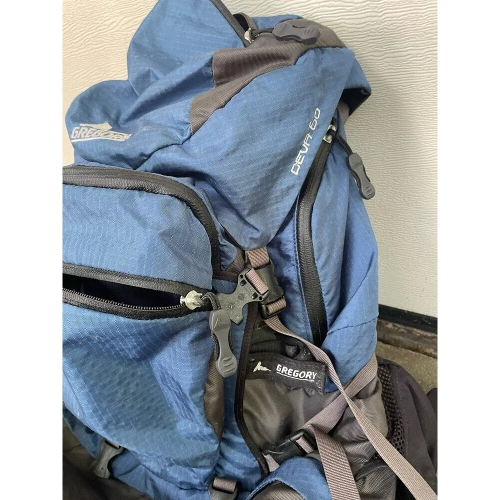Gregory Deva 60 Women's Backpacking Pack Blue Size S/M Older Model Heavy Duty
